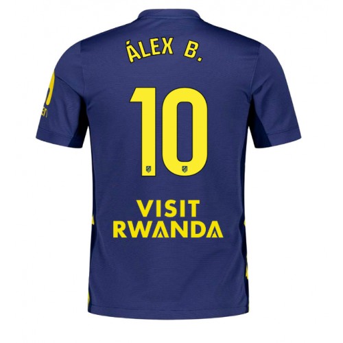 Atletico Madrid Alex Baena #10 Seconda Maglia 2025-26 Manica Corta